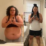 Simone before and after weight loss