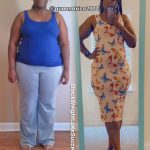 Audrica before and after weight loss