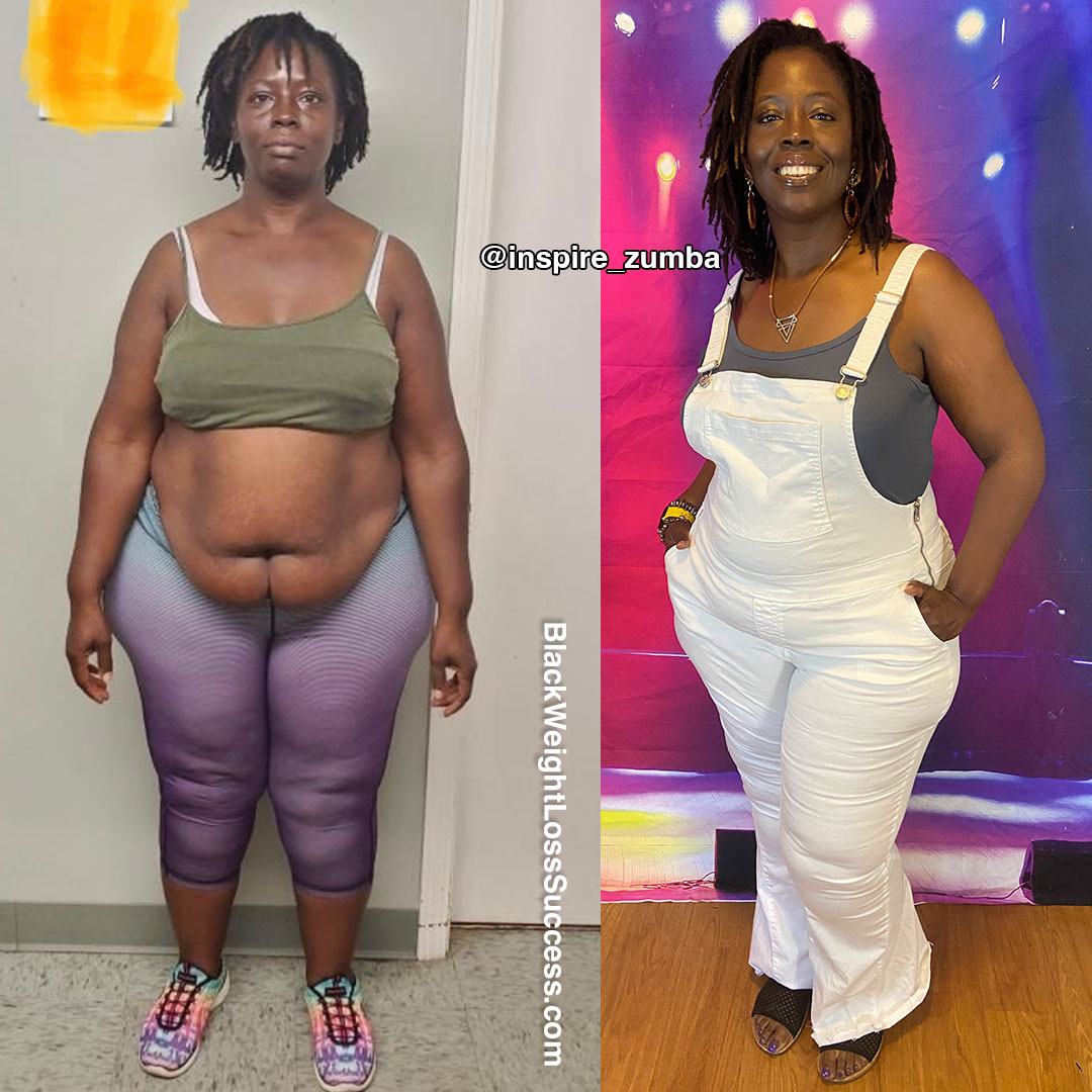Drea before and after weight loss