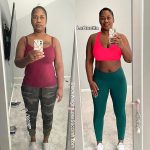 Laquetta before and after weight loss