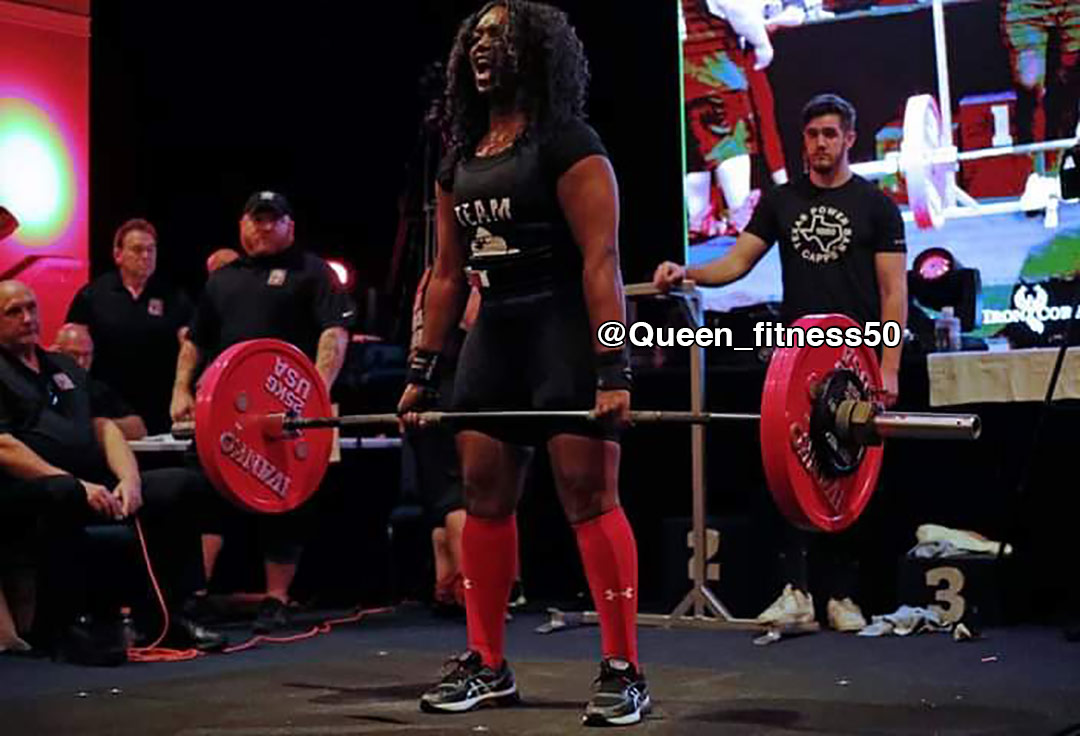 Latosha powerlifting photo