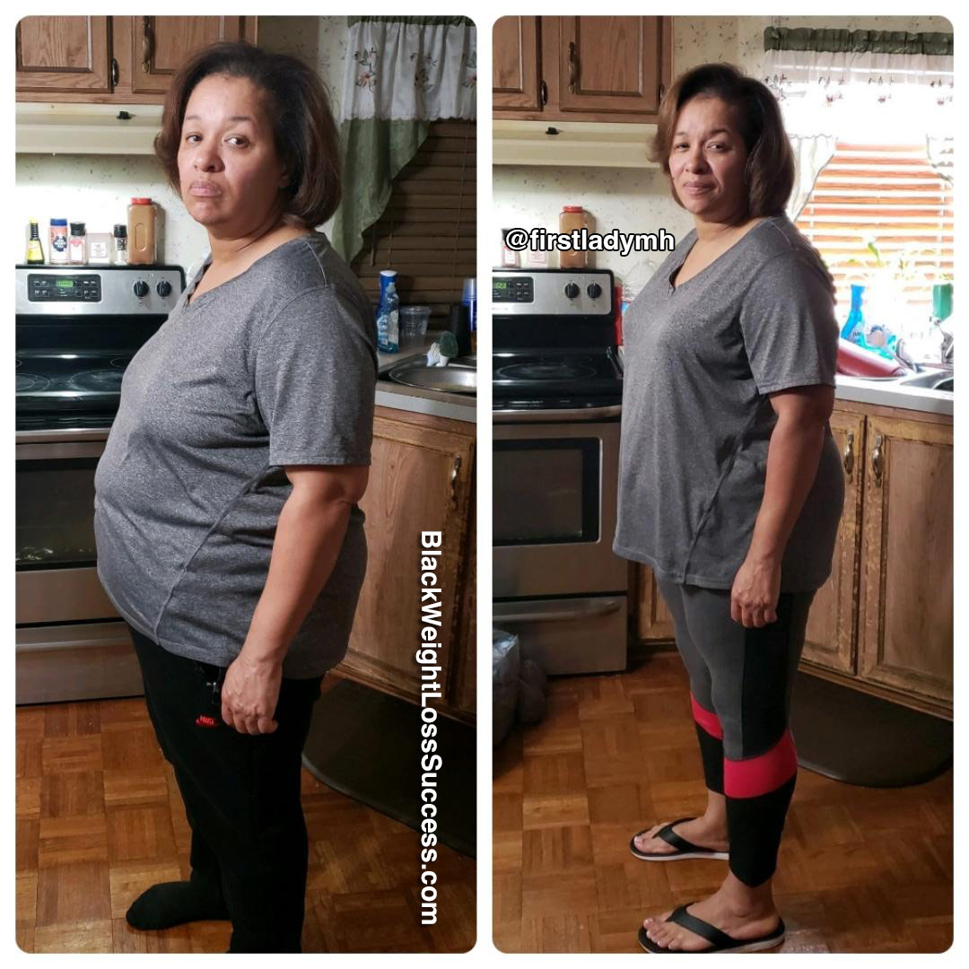 Melissa lost 23 pounds  Black Weight Loss Success