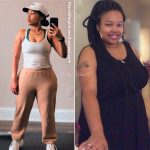 Rose before and after weight loss
