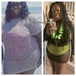 Shereen before and after weight loss