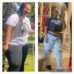 Cherrell before and after weight loss