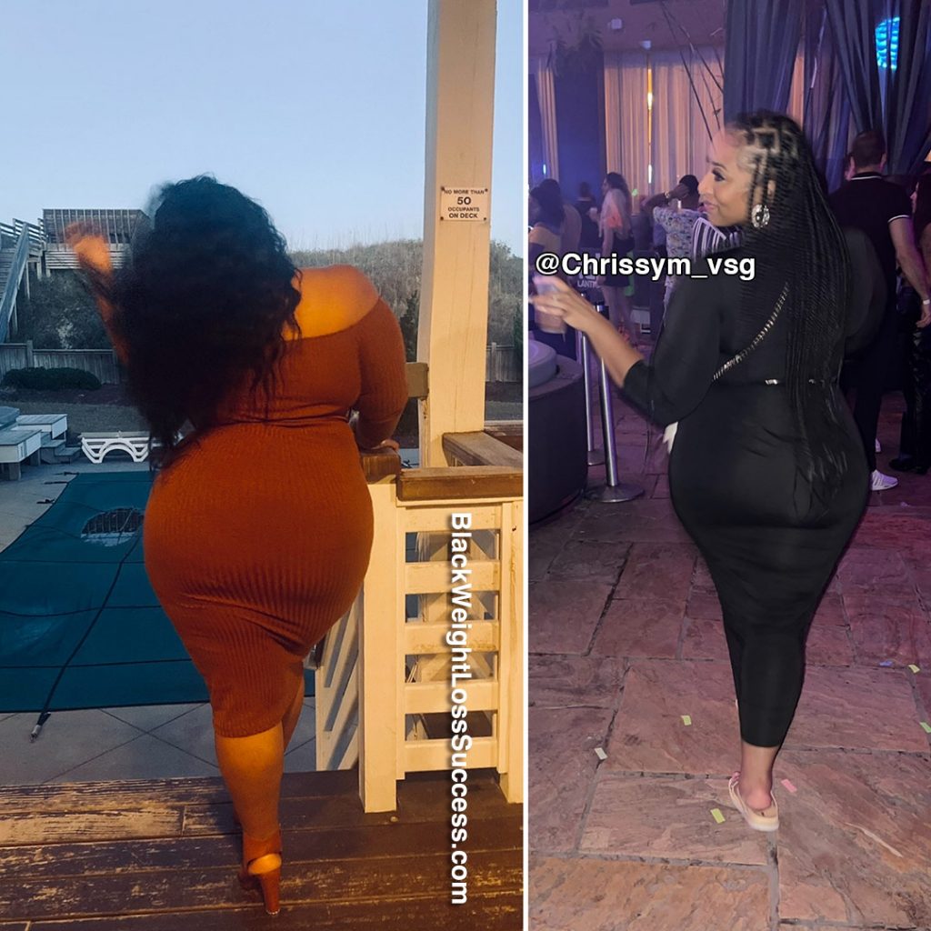 Chrissy lost 67 pounds | Black Weight Loss Success