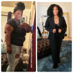 Felicia before and after weight loss