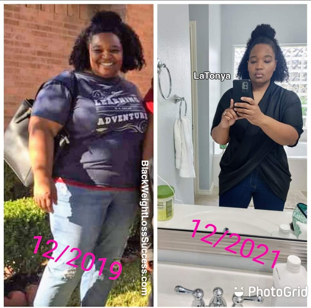 latonya's weight loss journey