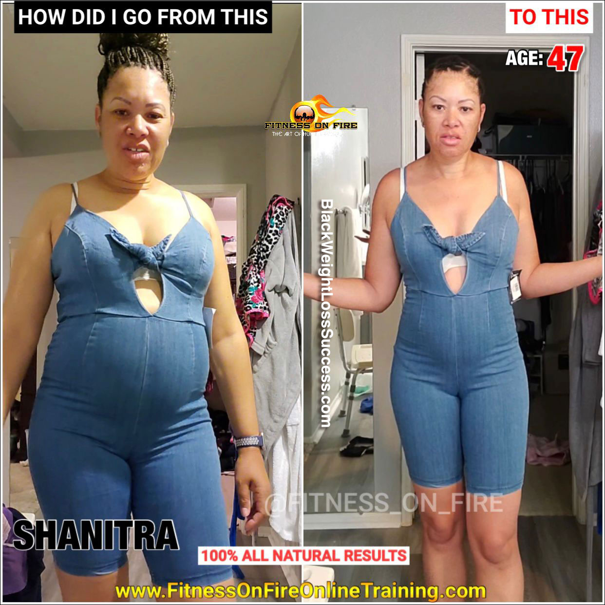 Shanitra before and after weight loss