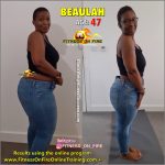 Beaulah before and after weight loss