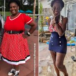 Tameara before and after weight loss