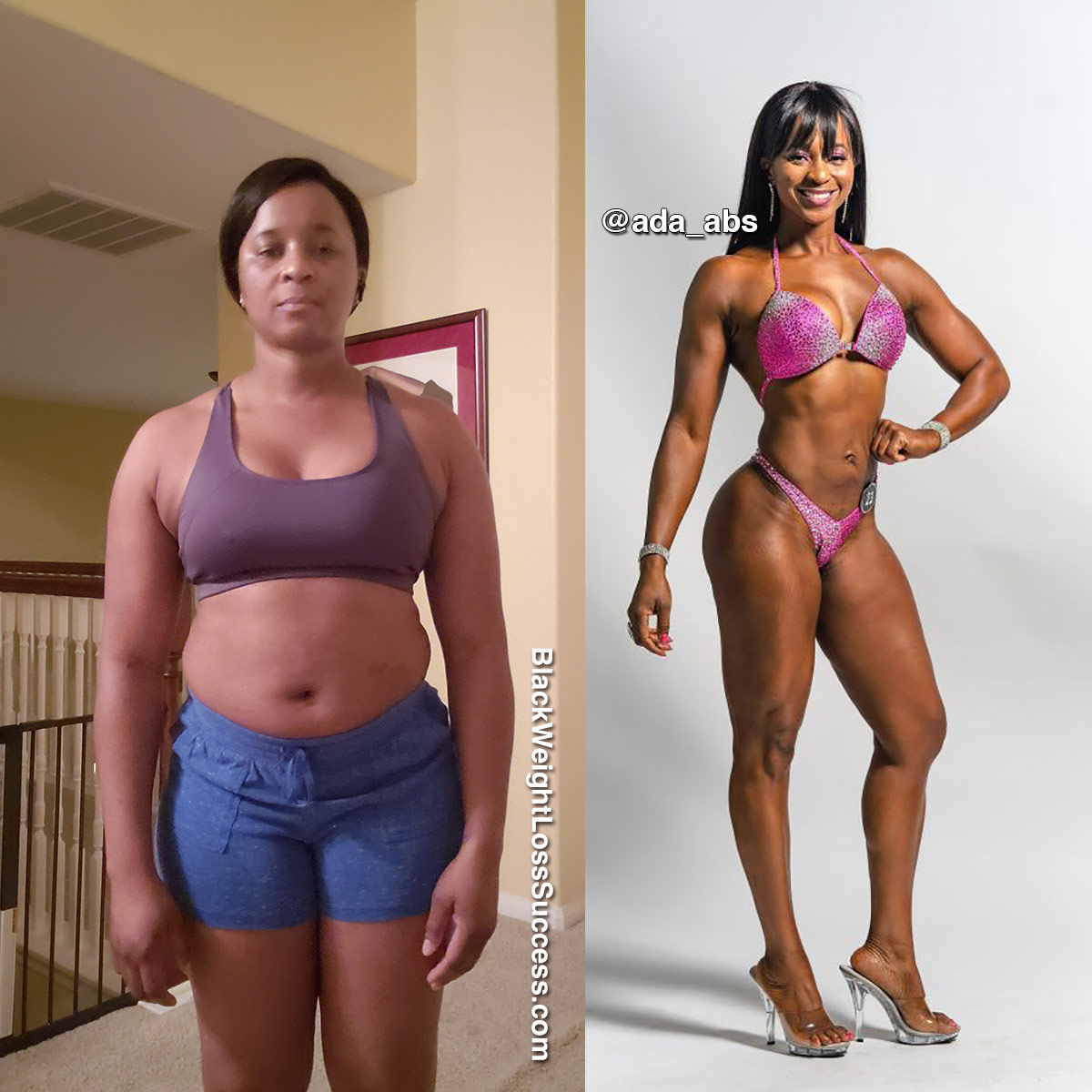 Ada before and after weight loss