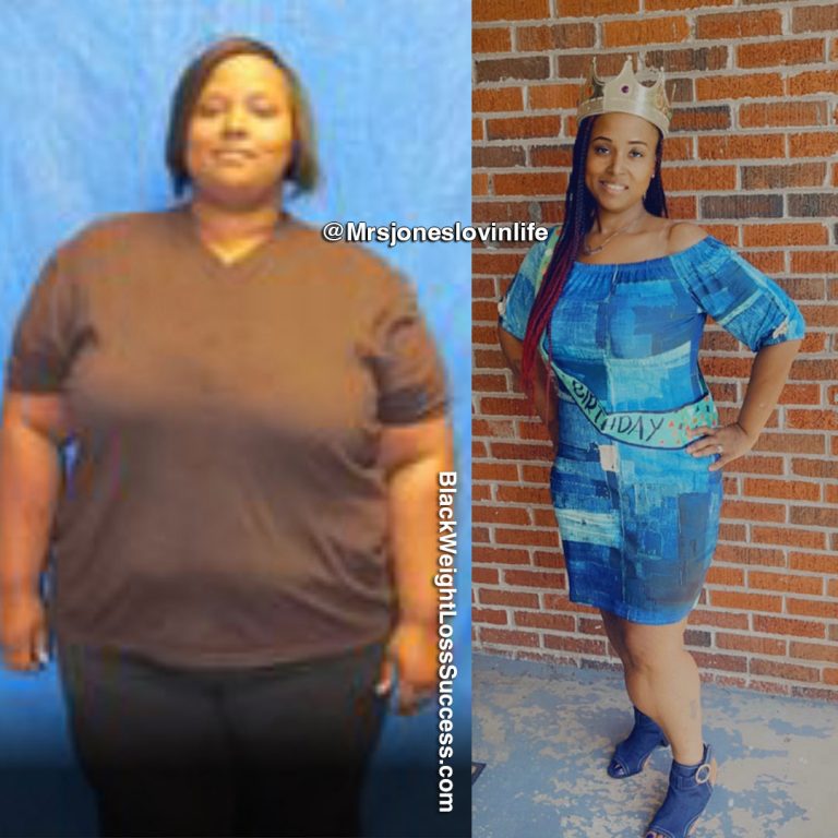 ShaRonda lost 153 pounds Black Weight Loss Success