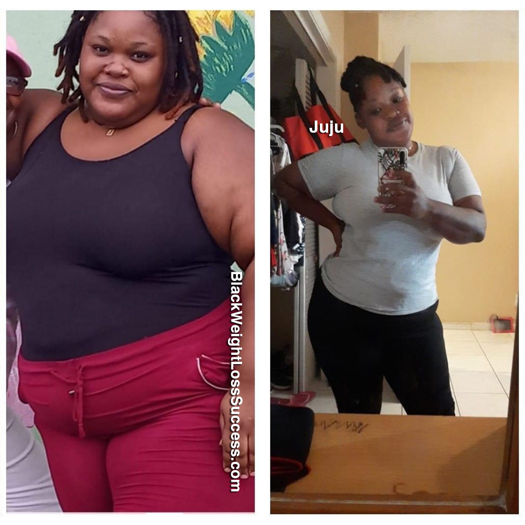 Juju before and after weight loss