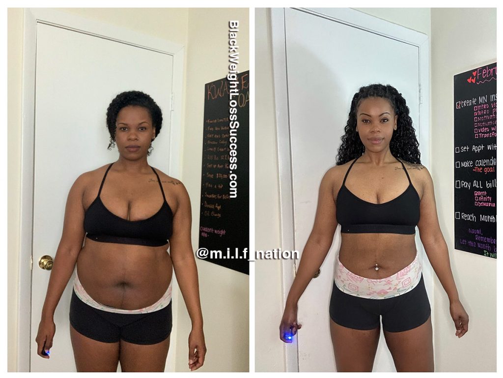 Naomi lost 53 pounds Black Weight Loss Success
