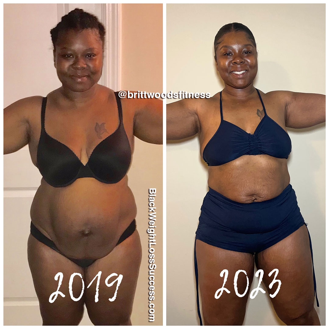 brittany before and after weight loss