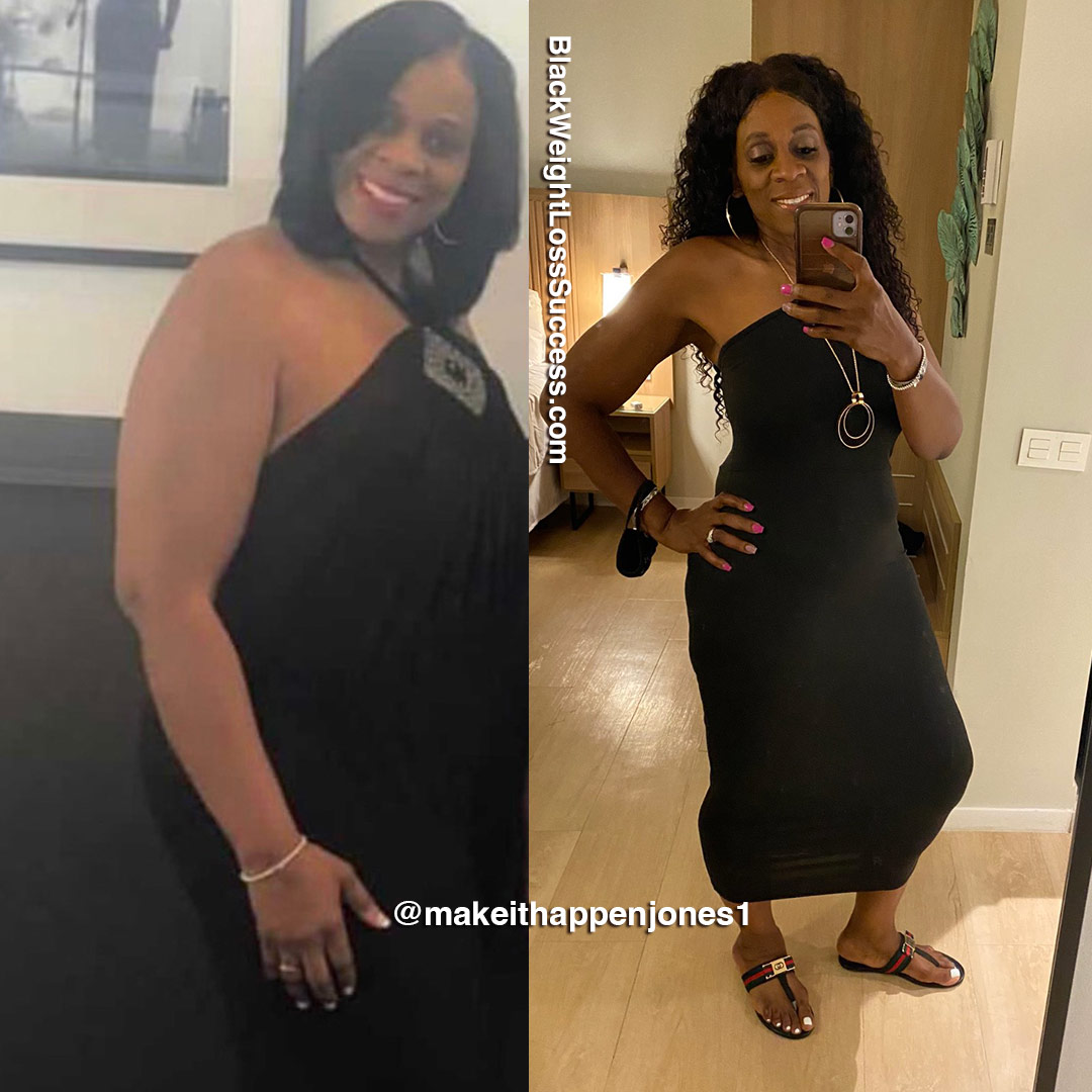 Candence before and after weight loss