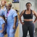 Monesha before and after weight loss