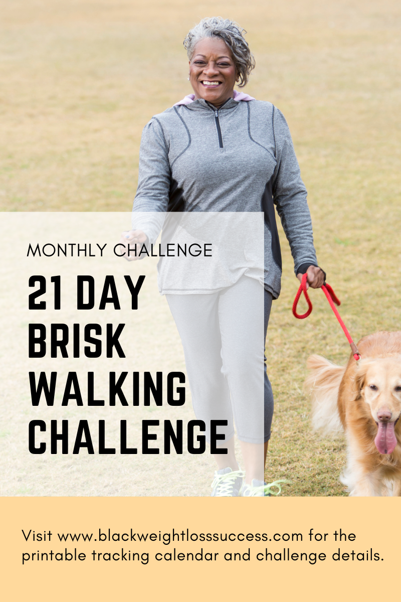 Blog graphic features a woman walking her dog