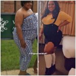 Geanna before and after weight loss