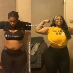 Keiasha before and after weight loss