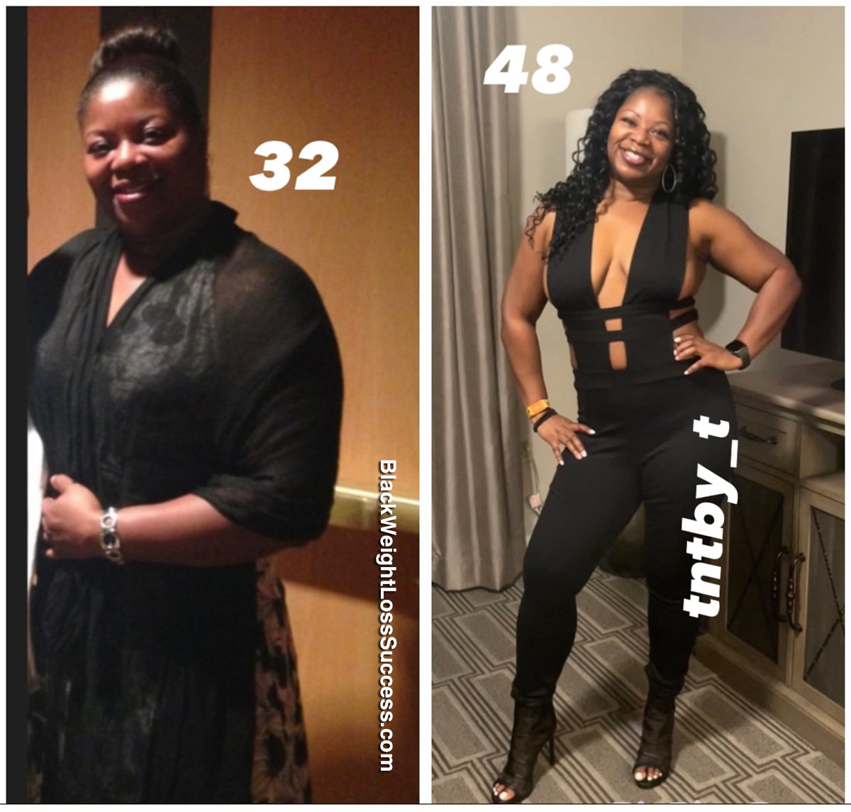 Tara misplaced 22 kilos | Black Weight Loss Success