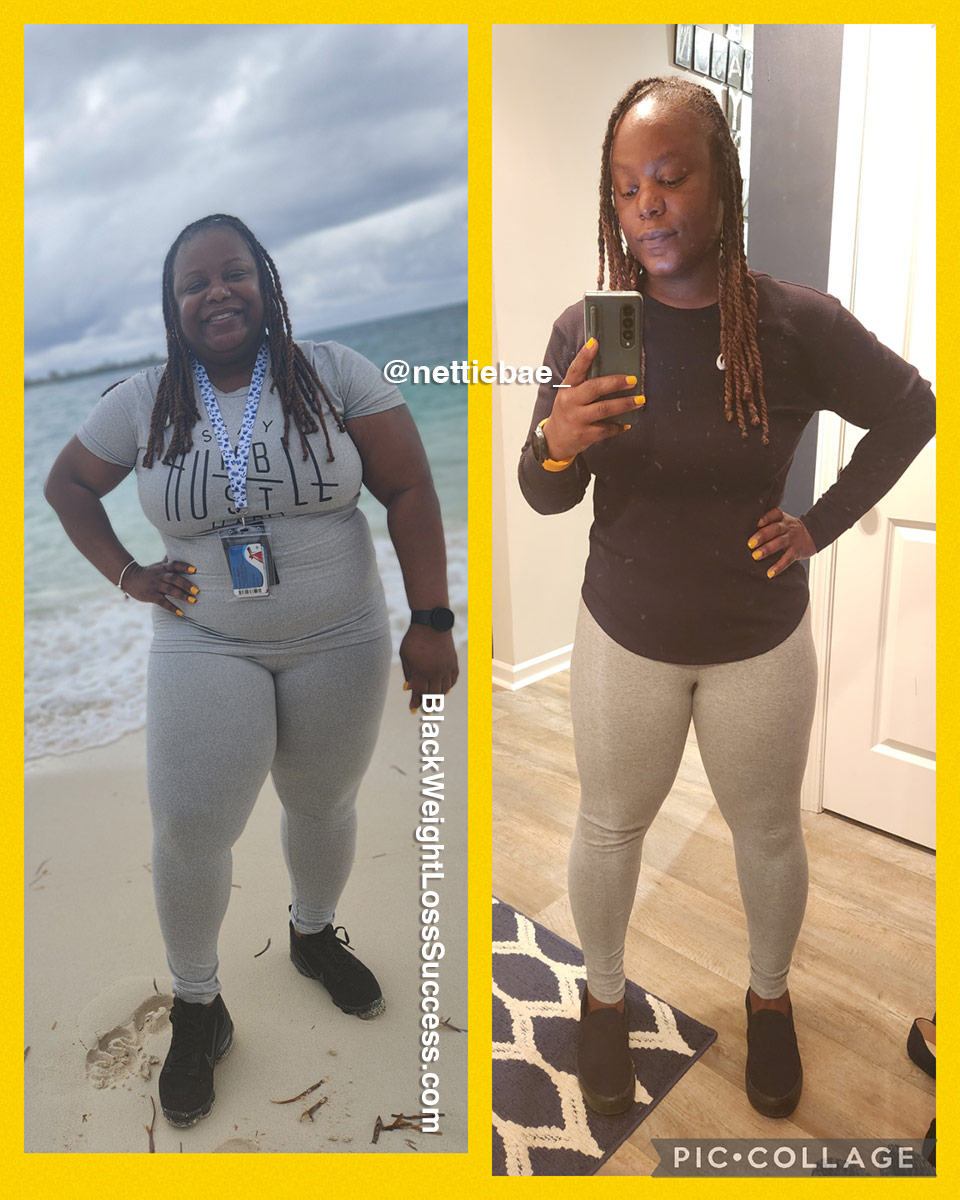Lanett before and after weight loss