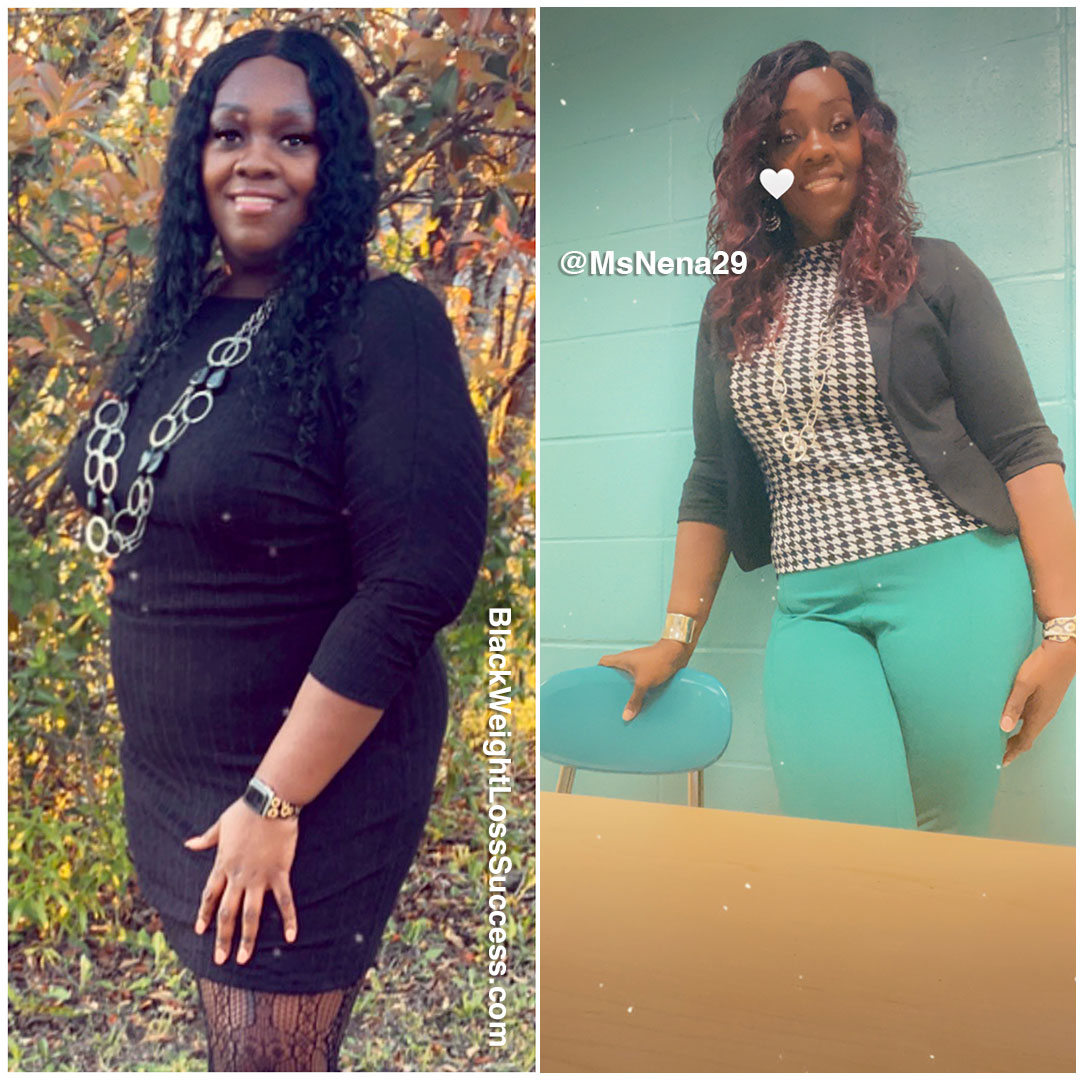 Nena before and after weight loss