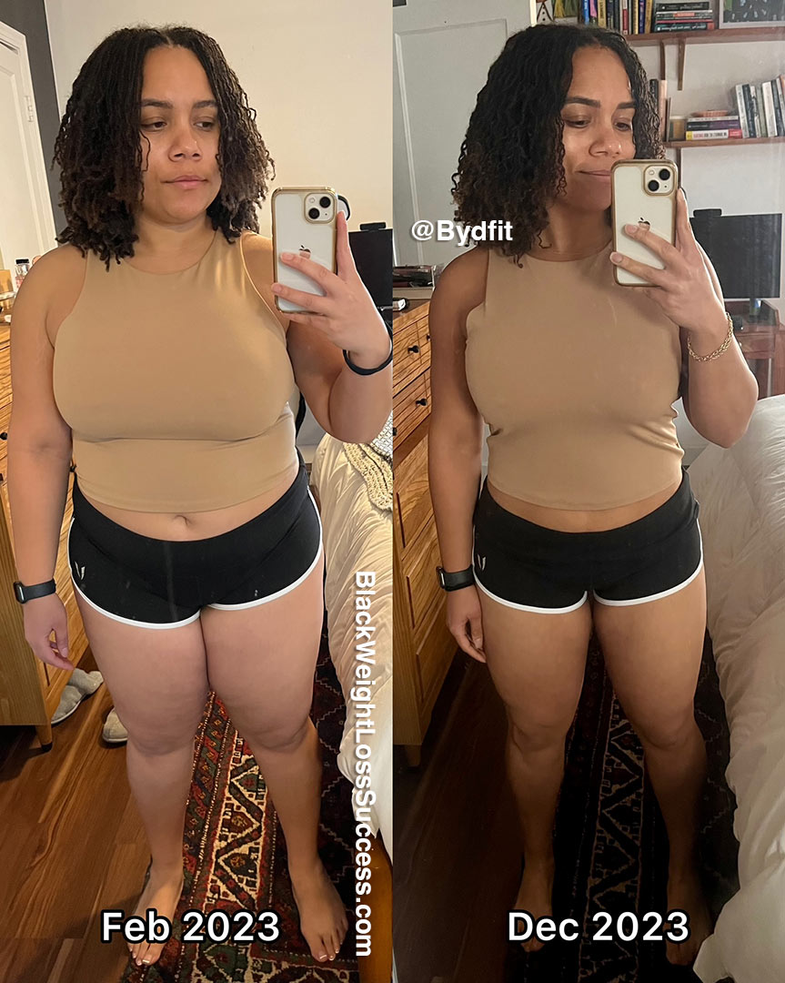 Bry before and after weight loss
