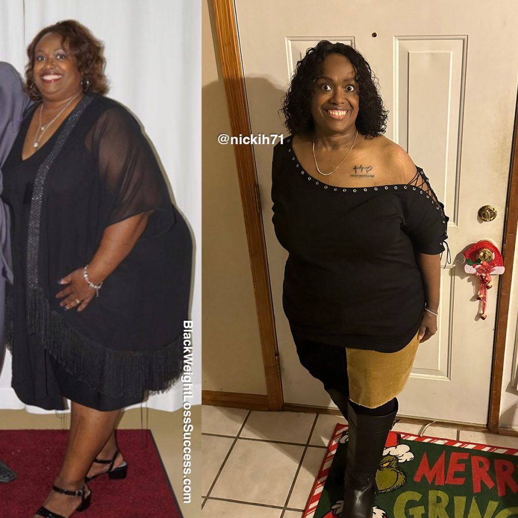 Nicole lost 130 pounds | Black Weight Loss Success