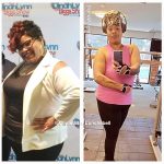 Dominique before and after weight loss