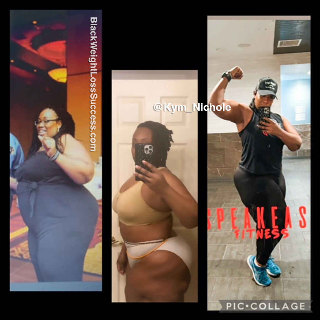Kim's weight loss results