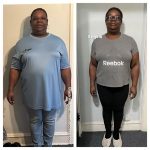 Angela before and after weight loss
